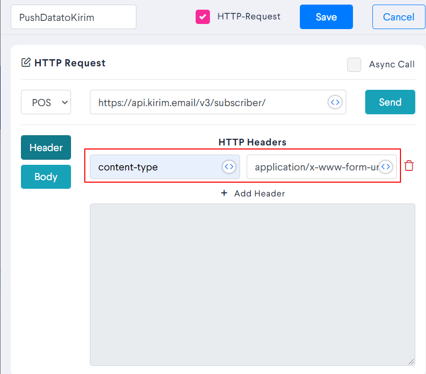 KIRIM EMAIL Integration Botbaba io