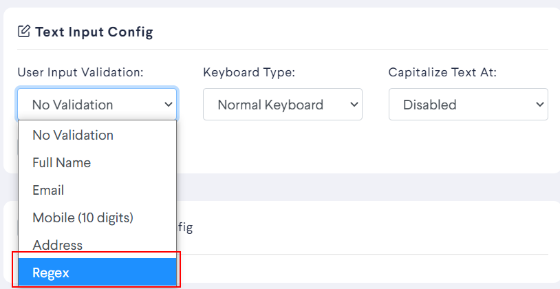 regex wildcard